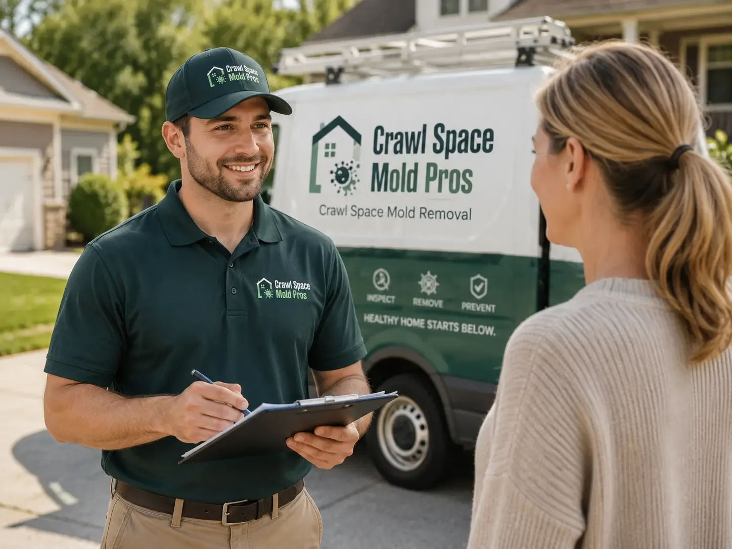 Crawl Space Mold Removal Mondamin, IA FAQs